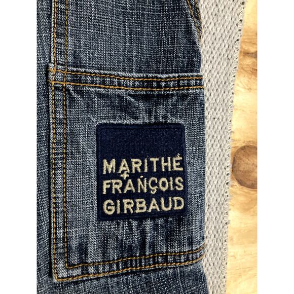 Marithe Francois Girbaud Vintage Jean's Mens 38X32 Blue Baggy Straight Skate Y2K - Picture 7 of 11
